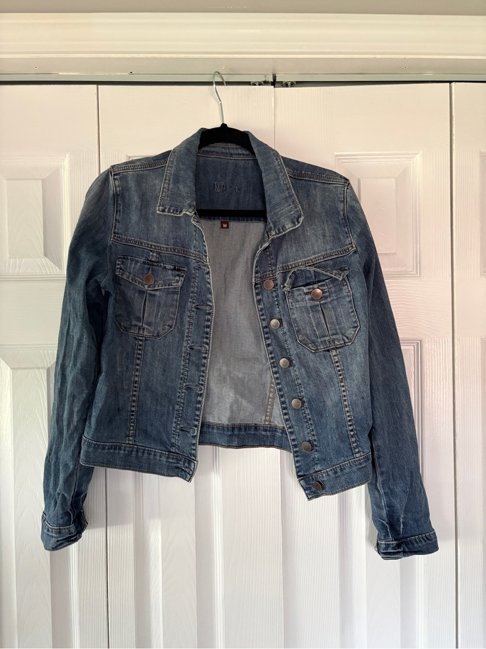 Kut from the Kloth Light Blue Denim Jacket - Classic Jean Trucker